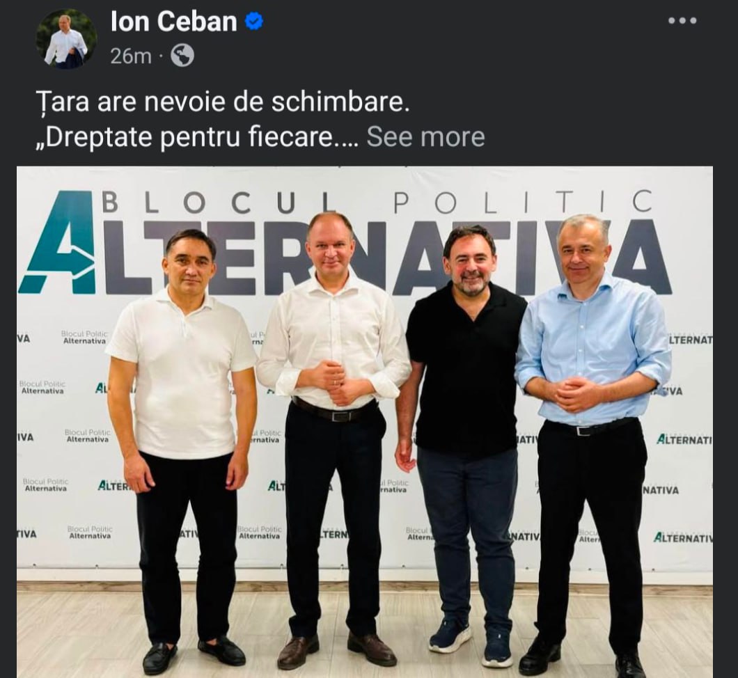 O schimbare cu oameni vechi la guvernare. Liderii Blocului Alternativa spun că țara are nevoie de o schimbare. Schimbarea s-ar face cu oamenii care s-au aflat deja la conducere acum 6, 10 sau 15 ani