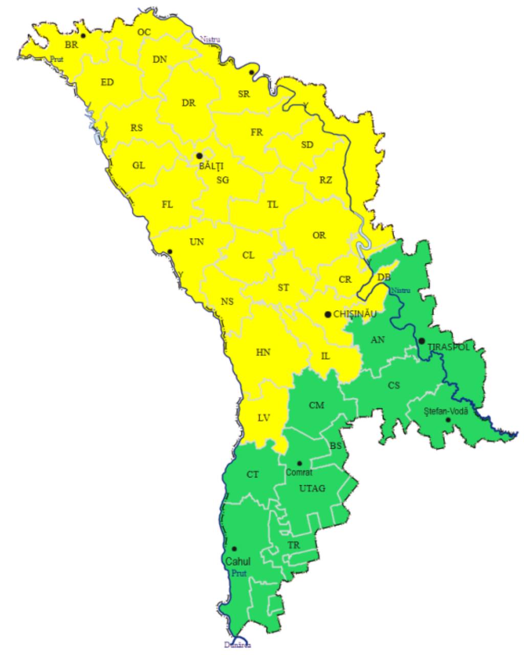 Schimbare bruscă a vremii. După zăpușeală - ploi și grindină.  COD GALBEN