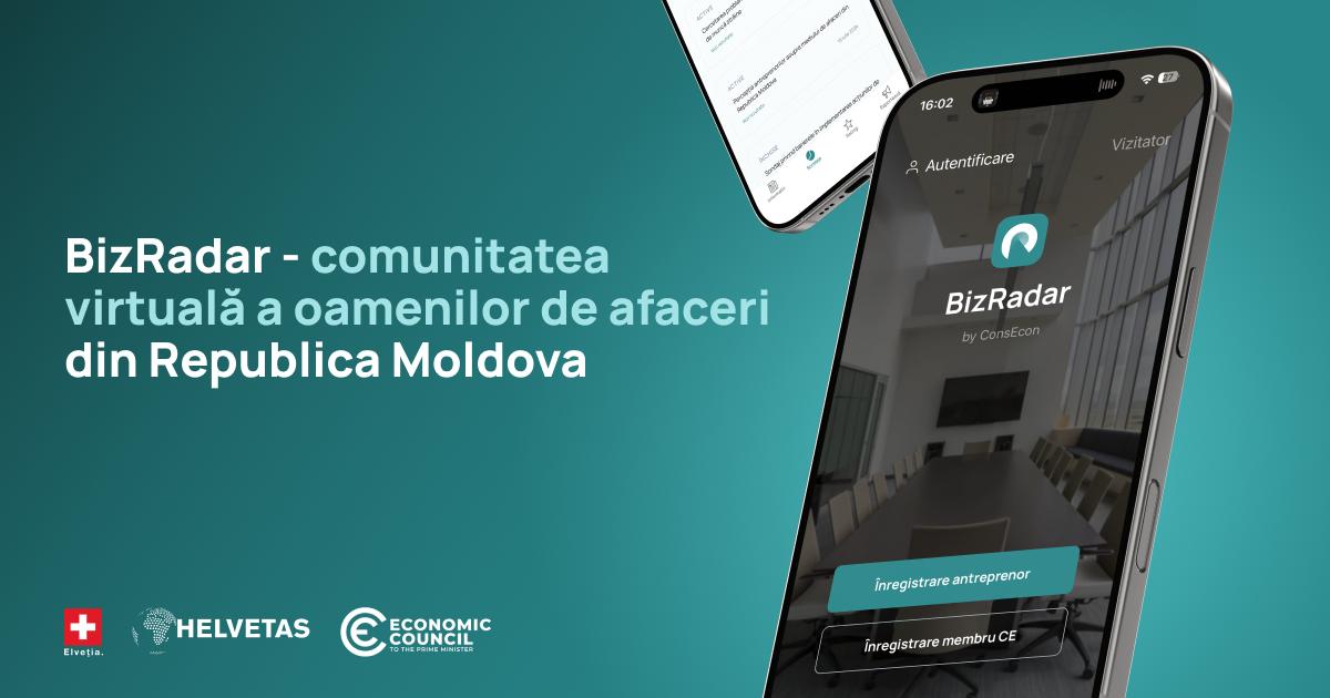 BizRadar – comunitatea virtuală a oamenilor de afaceri din Republica Moldova