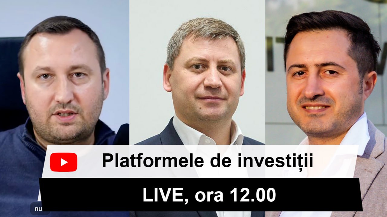  Invitați: Vladimir Rusnac (Comisia Națională a Pieței Financiare), Tudor Darie (Fagura)