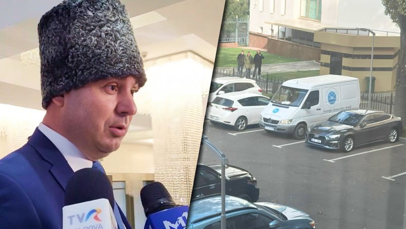 Costiuc a venit cu microbuzul la Parlament: și-a recuperat permisul, acum are și loc de parcare în Centru