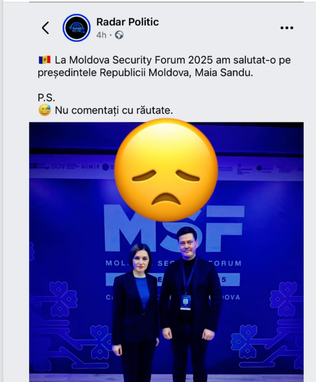Gafă în echipa Maiei Sandu: S-a lăsat fotografiată azi cu unul dintre cei mai mari activiști ai lui Plahotniuc acum 7-8 ani. În manipulările sale acesta a vizat-o des și pe Maia Sandu