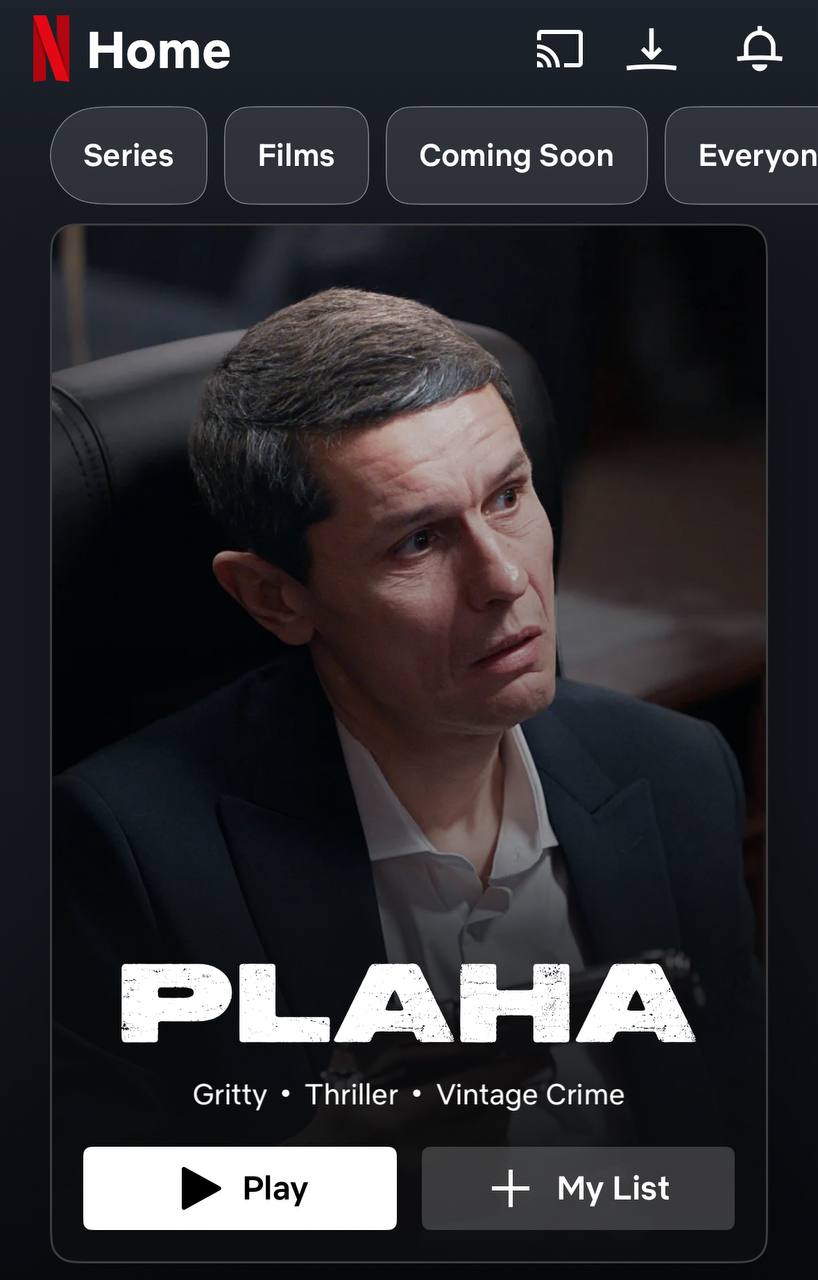 Serialul Plaha este disponibil de azi pe Netflix