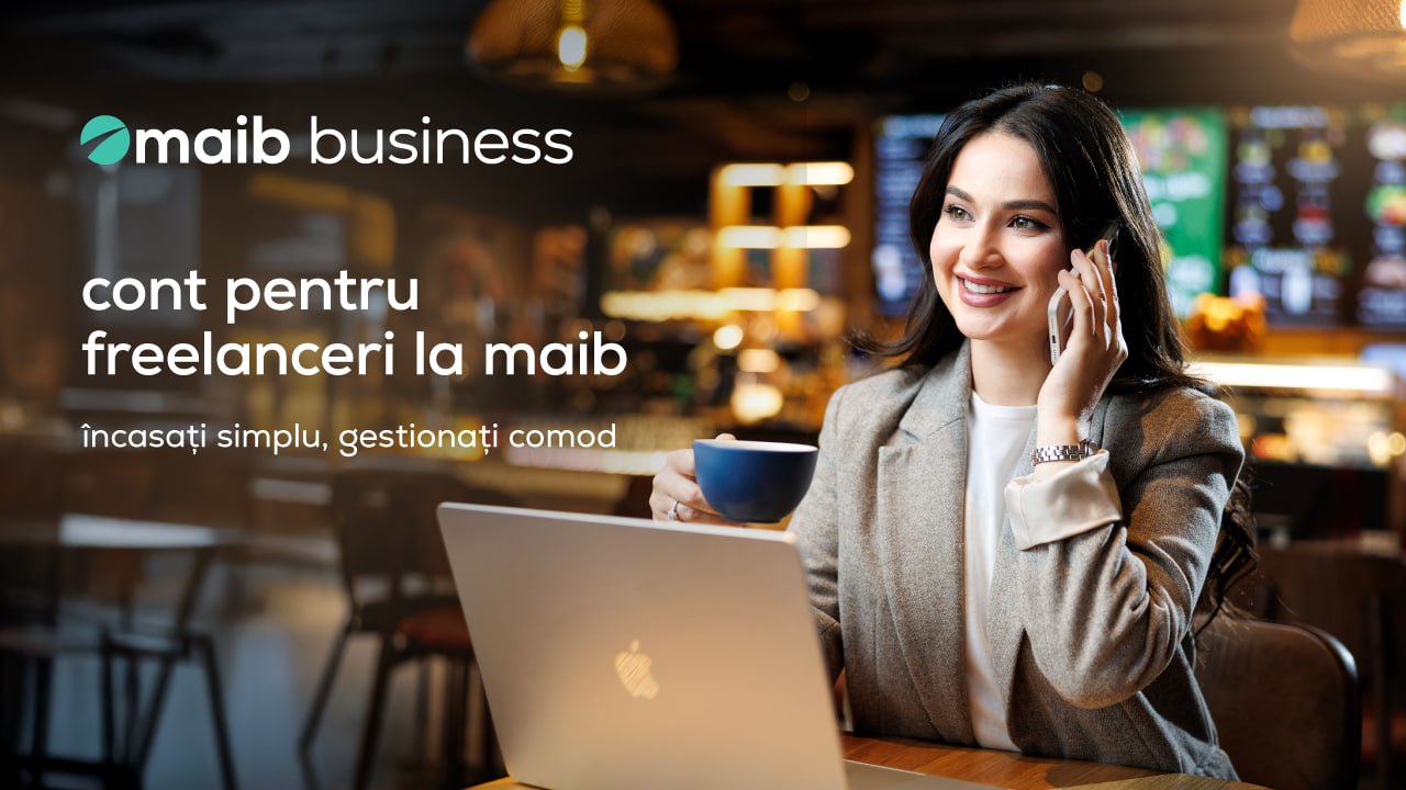 Freelancing fără griji: maib te ajută prin soluții financiare moderne