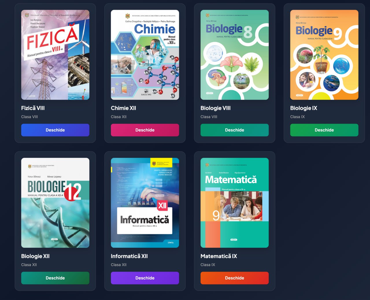 MEC lansează platforma eduresurse.md cu manuale digitale interactive pentru elevi și profesori