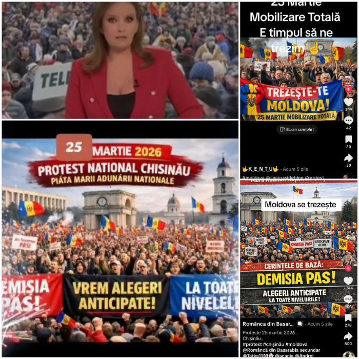 Pe TikTok circulă apeluri la un protest anti-guvernare pentru 25 martie în Piața Marii Adunări Naționale, cetățenii fiind îndemnați să ceară demisia PAS. Inspectoratul General al Poliției verifică informațiile și monitorizează situația, precizând că autoritățile nu au fost notificate oficial despre organizarea acestei acțiuni