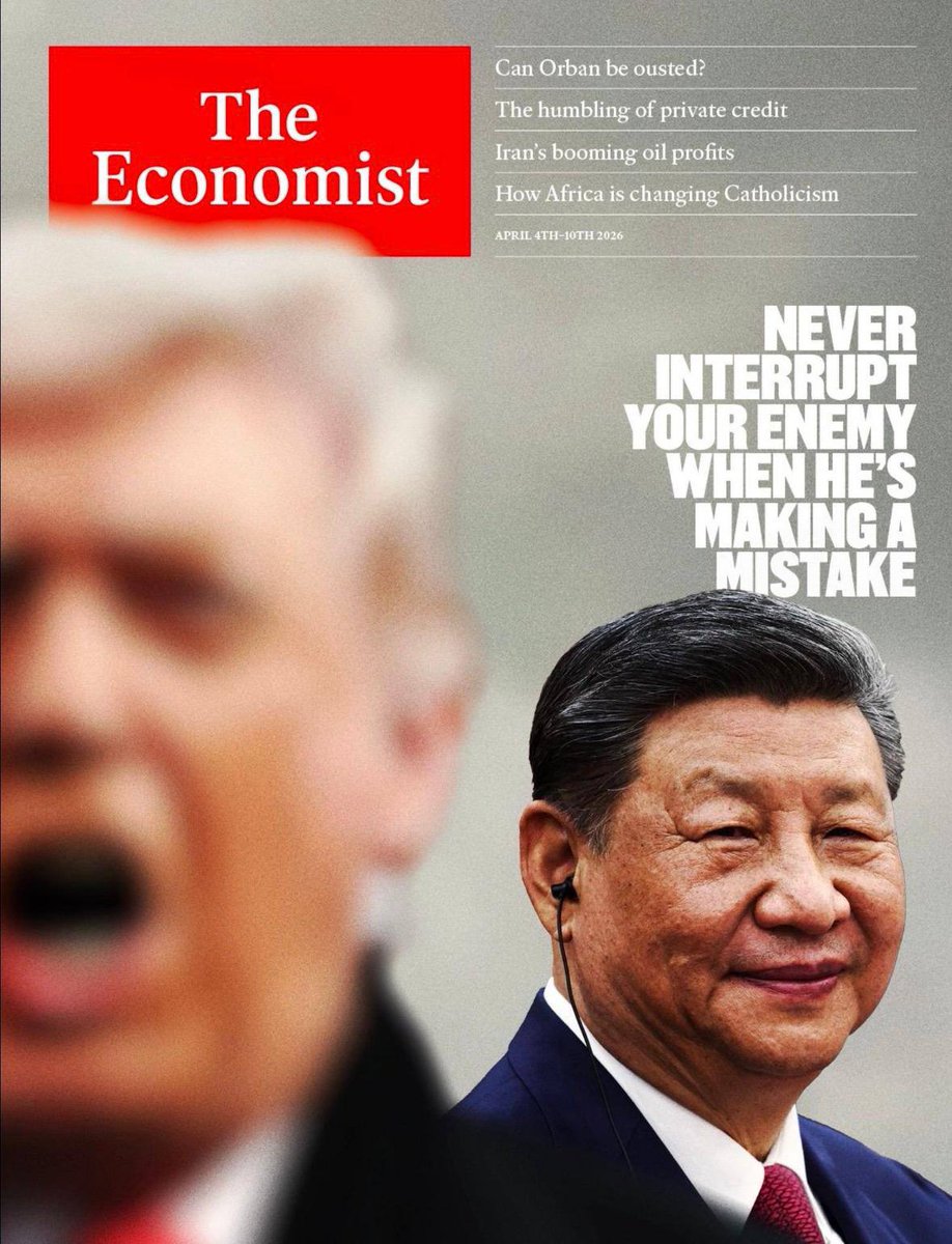 Noua copertă The Economist: "Nu-ți întrerupe niciodată inamicul când greșește". Ca de obicei - excelentă