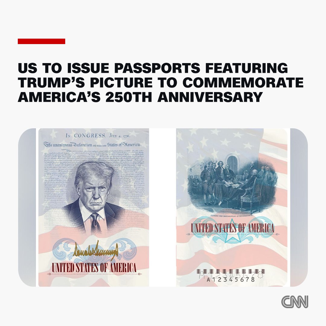 Grandomanie la superlativ. Figura lui Donald Trump va apărea pe pașapoartele americane. Semnătura sa va fi în aur. Casa Albă a anunțat că Statele Unite vor începe în curând să emită pașapoarte care vor conține o imagine a președintelui Donald Trump în interior