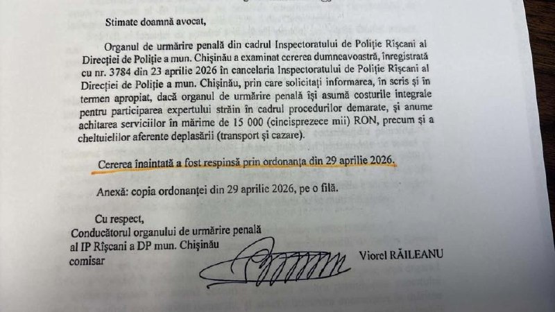 Dispută în cazul exhumării cadavrului Ludmilei Vartic