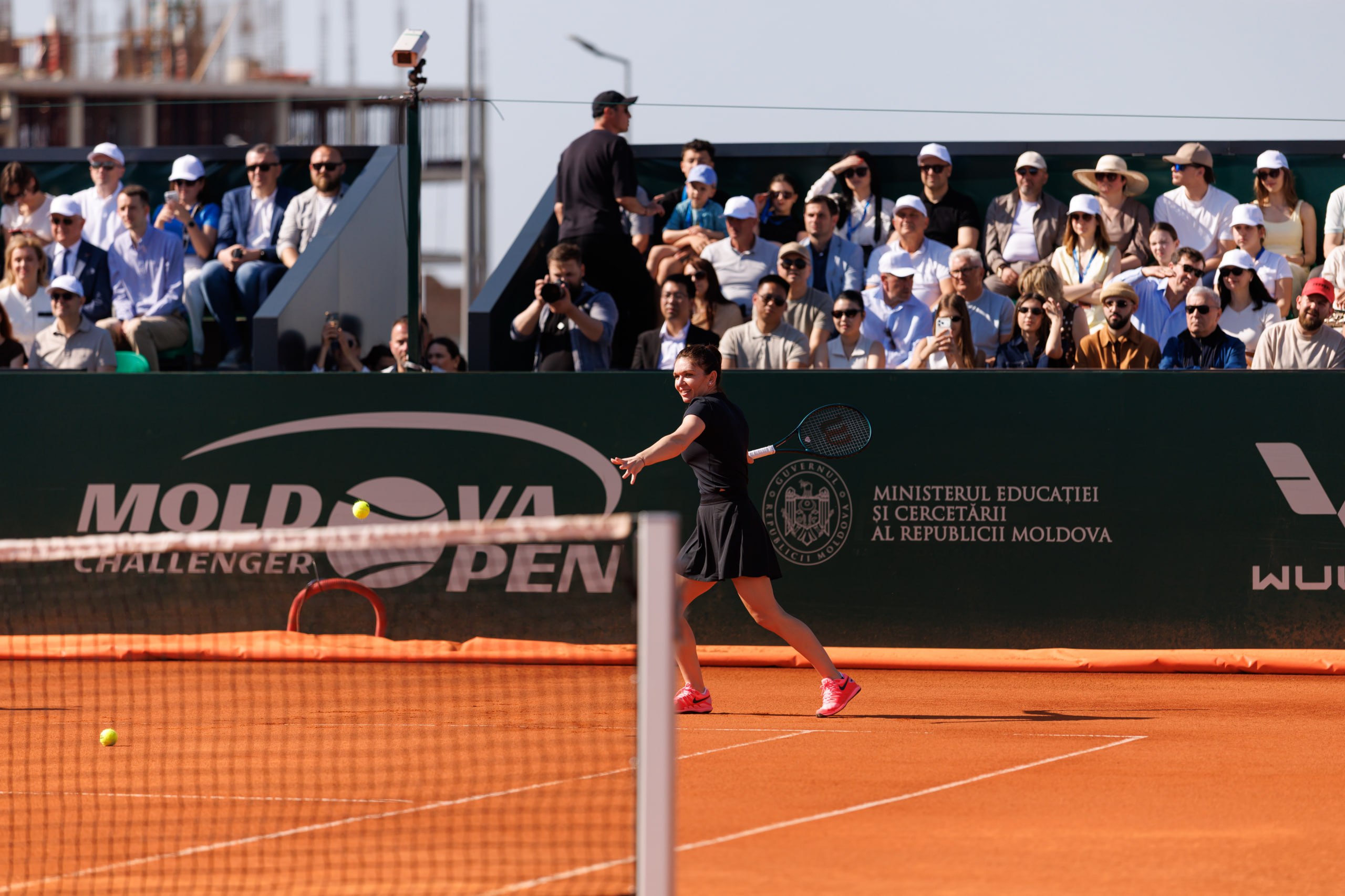 Chișinăul a intrat sâmbătă pe harta tenisului din Europa. Simona Halep: „Aici aveți tot ce vă trebuie pentru a face tenis de performanță"