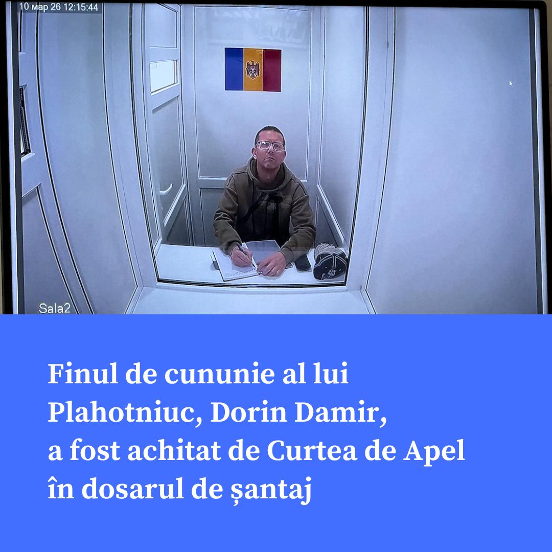 Dorin Damir, președintele Federației de Arte Marțiale și finul de cununie al oligarhului Vladimir Plahotniuc, a fost achitat definitiv de Curtea de Apel Centru în dosarul de șantaj. Prima sentință de achitare a fost confirmată, iar decizia este executorie din data pronunțării