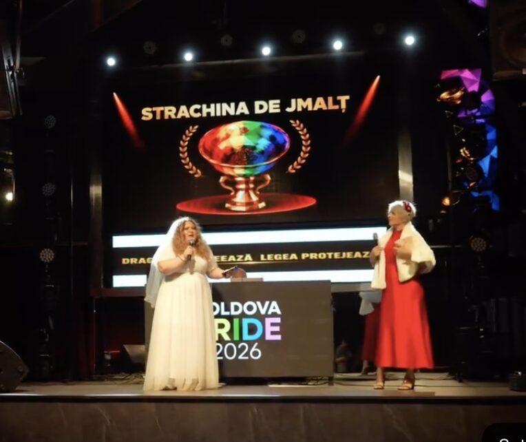 Stamate, Ulianovschi, Dodon, Ceban: Genderdoc-M a decernat anti-premiile „Strachina de Jmalț”. Organizația Genderdoc-M a decernat anti-premiile "Strachina de Jmalț" pentru 2026, distinse persoanelor cu declarații controversate față de comunitatea LGBT+. Patric Hanganu a primit trofeul pentru un "lapsus freudian" despre comunitatea LGBT, Tudor Ulianovschi pentru acuzații de provocare, iar Olesea Stamate pentru declarații despre autodeterminarea de gen la copii