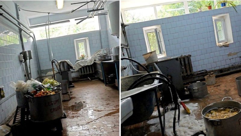 Situație dezastruoasă la Spitalul Clinic Bălți: Fructele și legumele, prelucrate în condiții insalubre. Reacția Ministerului Sănătății