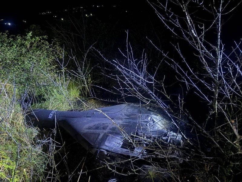 Drona rusească căzută aseară la Copanca, în Moldova: Aceasta avea o încărcătură explozibilă de cca 50 kg. A explodat rezervorul cu combustibil, nu și încărcătura, care ar fi putut produce pagube mult mai mari