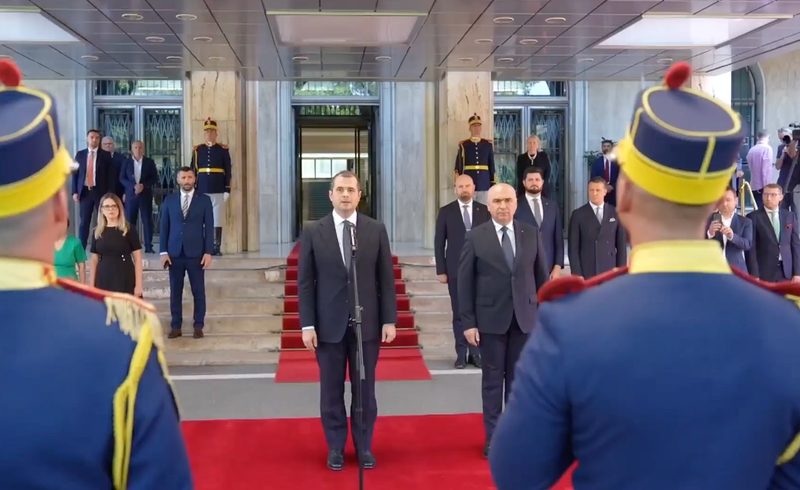 Vasile Tofan, în prima sa vizită oficială la București: „Azi abordăm proiecte concrete în economie, energie și securitate”