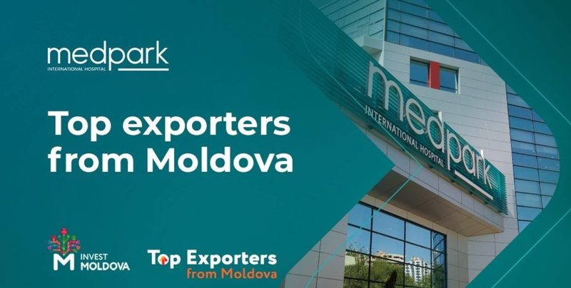 Medpark, inclus în Top 25 Exportatori din Moldova