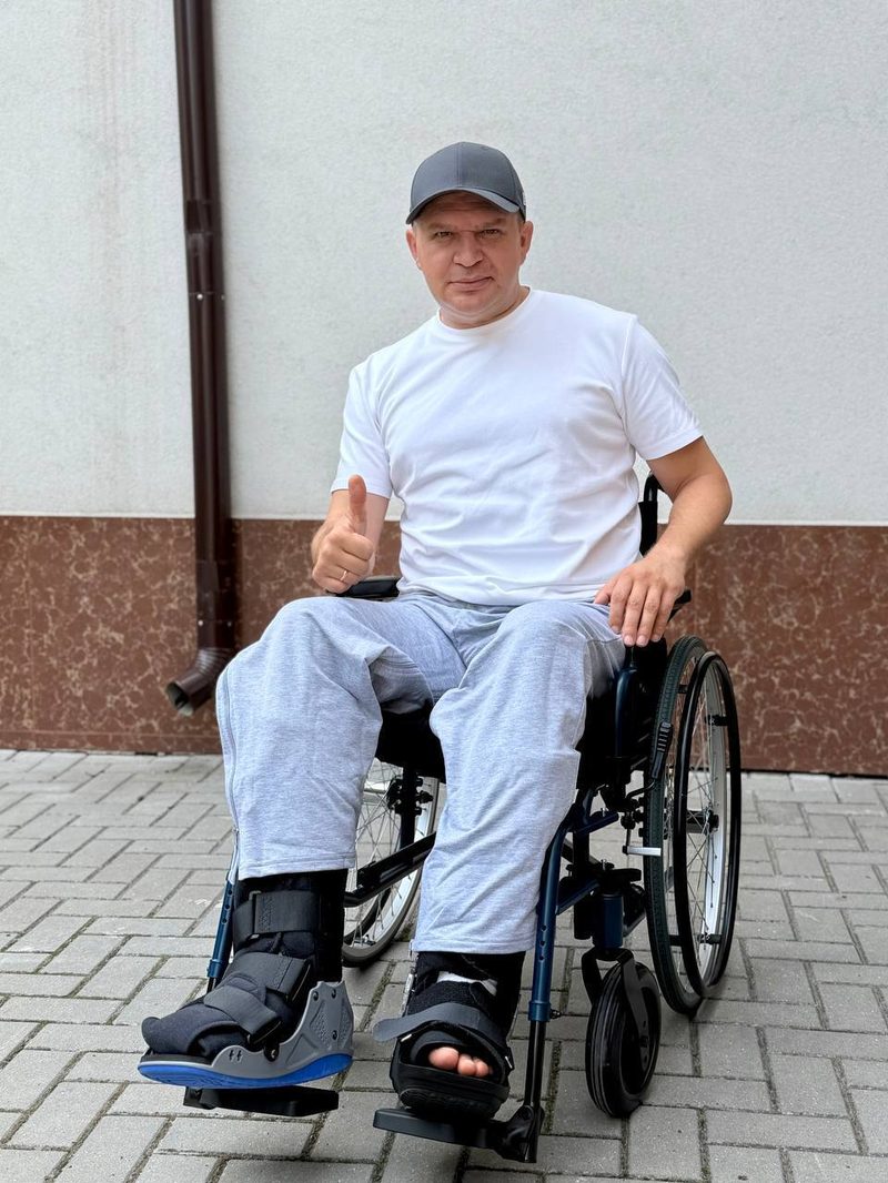 Ion Ceban, la prima apariție după accident: Va privi accesibilitatea Chișinăului „din altă perspectivă”