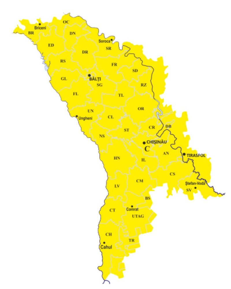 Serviciul de meteorologie a emis un cod galben de instabilitate atmosferică, valabil între 05 septembrie 2026, ora 20:00 și 06 septembrie 2026, ora 05:00. Fenomenele vizate includ descărcări electrice intense pe întreg teritoriul vizat