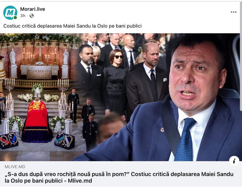 Președintele Democrația Acasă, Vasile Costiuc, tot mai des devine protagonistul știrilor de pe platforma Nataliei Morari
