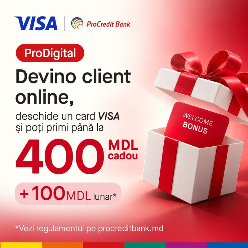 400 lei bonus de bun venit? Da, e posibil!