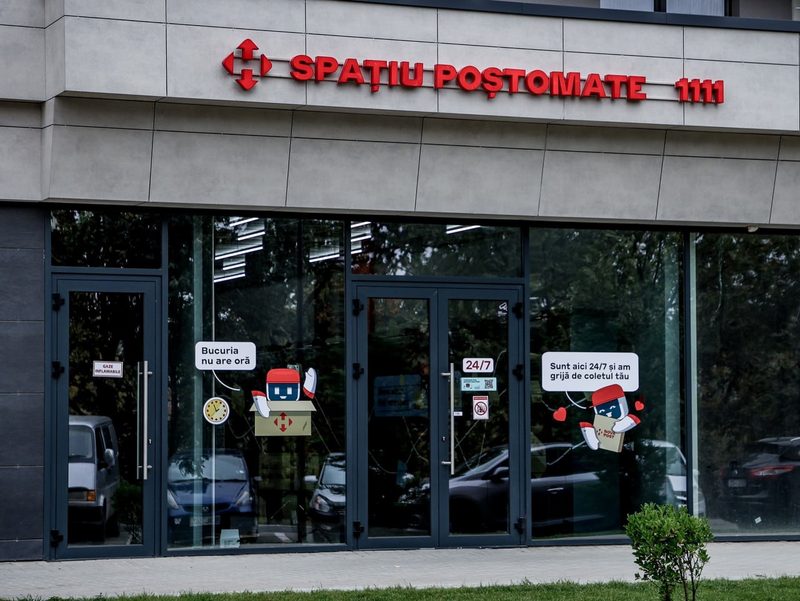 Nova Post a deschis primul spațiu de poștomate din Republica Moldova